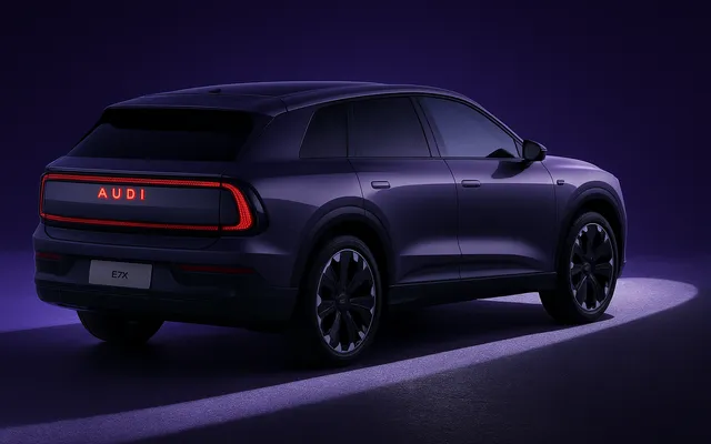 Audi E7X — футуристичный электрический SUV нового поколения для Китая