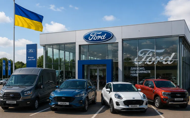 Ford продал 120 000 авто в Украине — юбилейным стал Ford Transit